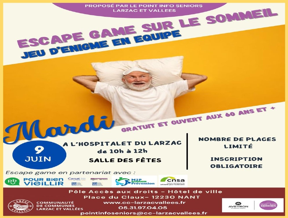 ATELIERS GRATUITS POUR LES SENIORS